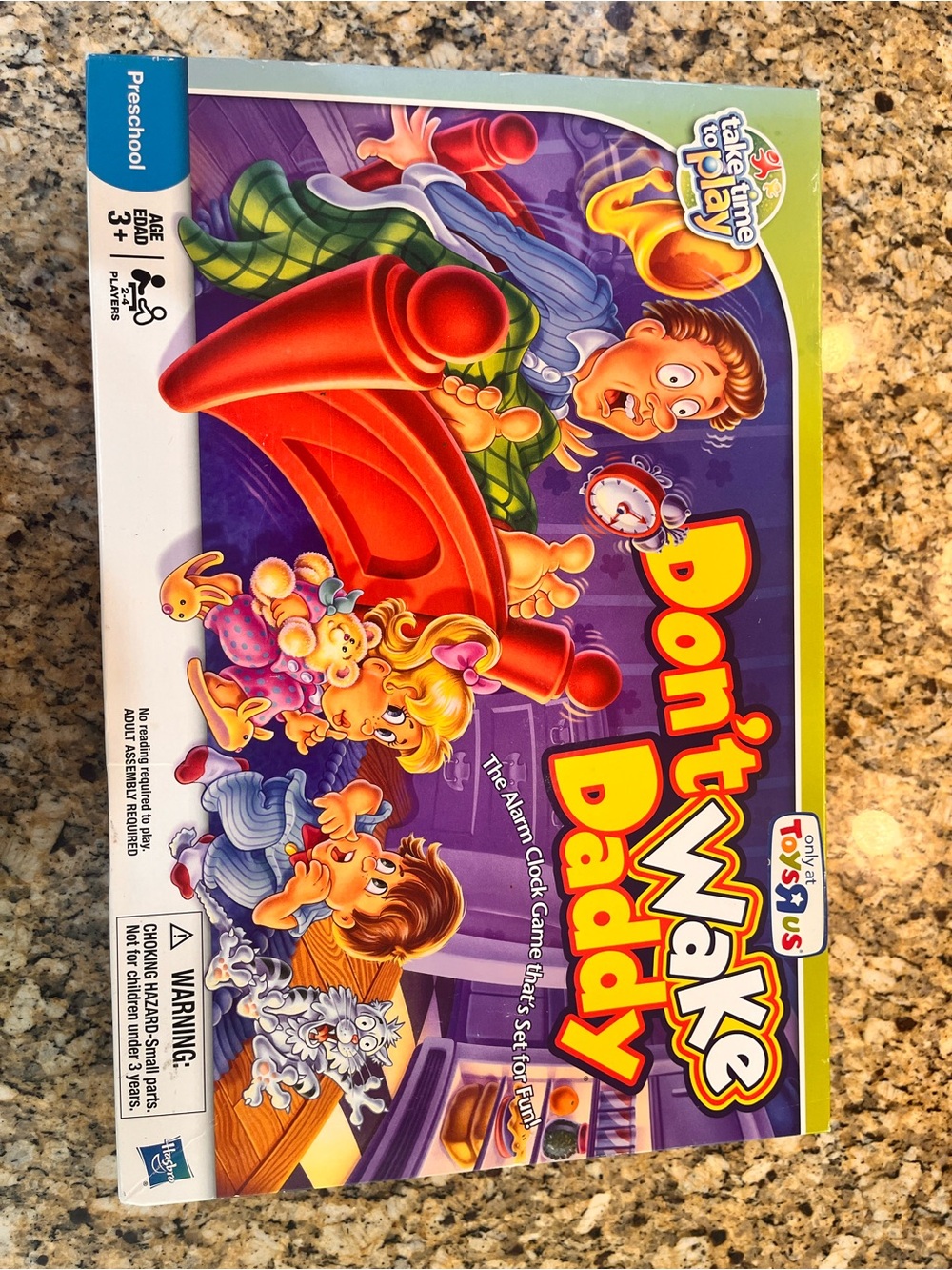 Hasbro Don't Wake Daddy Game - Purple, Red, Yellow